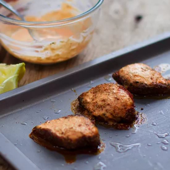Tandoori Style Pigeon Breast