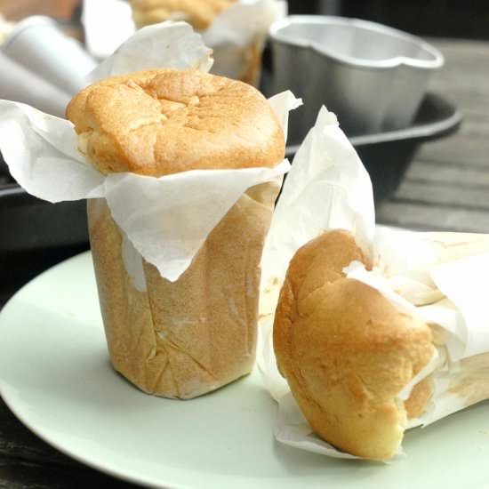 Wrapped Paper Chiffon Cakes