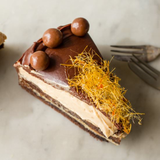 Peanut Butter Mousse Cake
