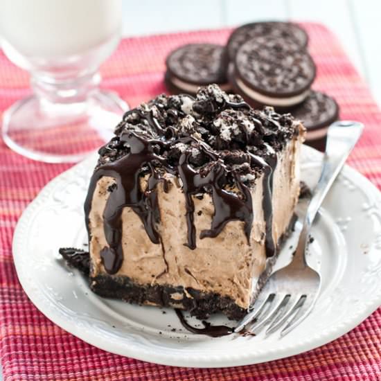 Frozen Mocha Oreo Bars