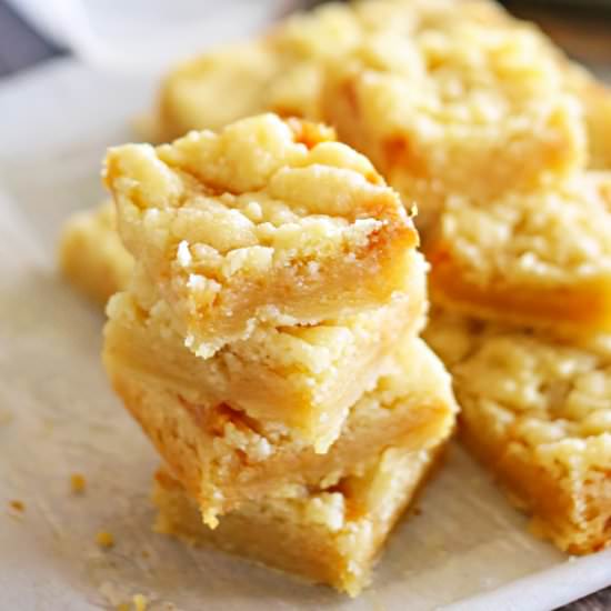 Salted Caramel Butter Bars