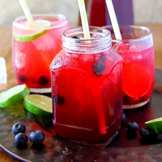 Blueberry Limeade