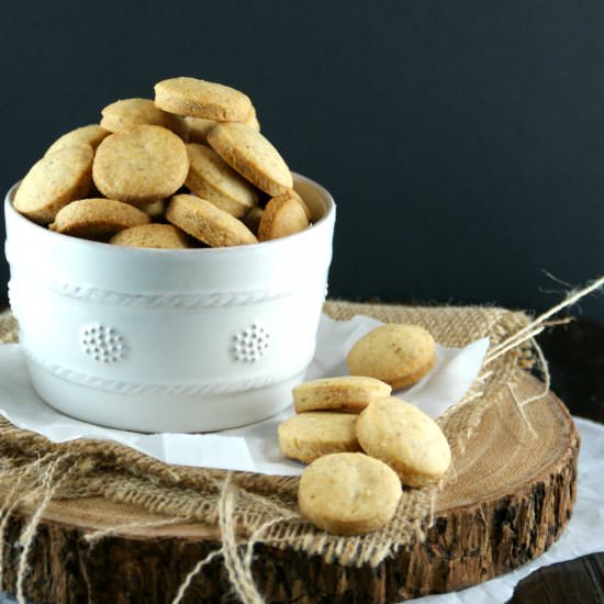 Pecan-Cheddar Coins