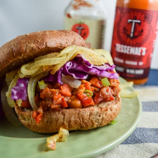 Chickpea Sloppy Joes