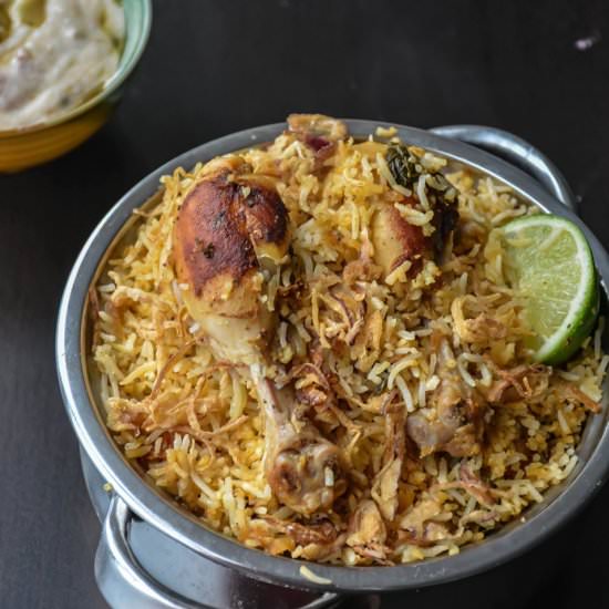 Chicken Biryani Restaurant Style