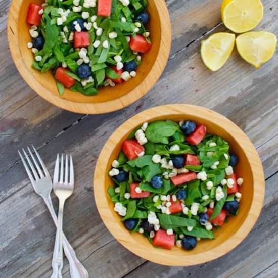 Red, White and Blue Salad