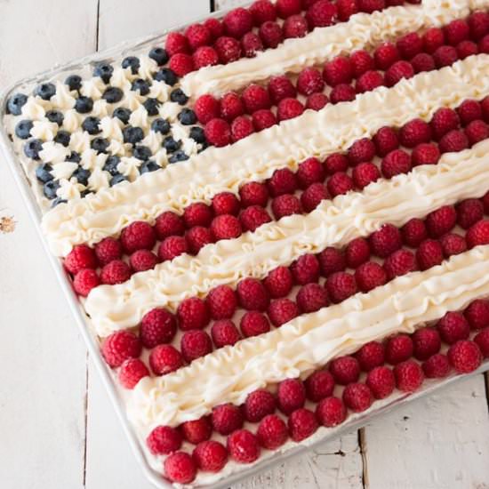 Best Flag Cake