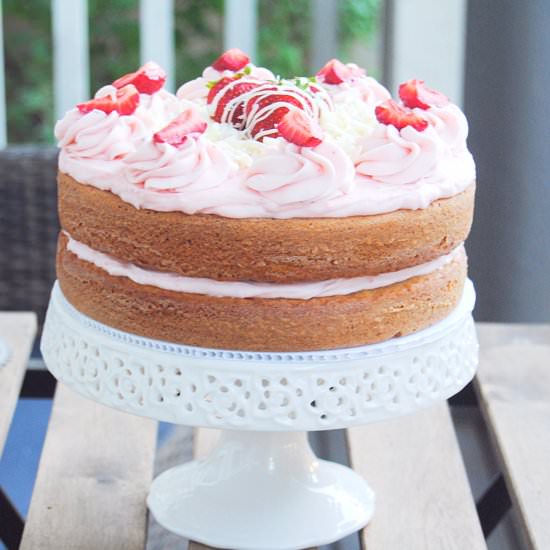 Nothin’ but Strawberry Layer Cake