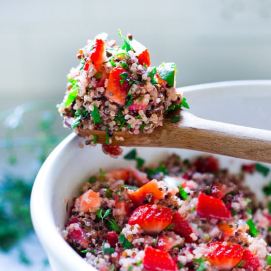 Strawberry Quinoa Salad