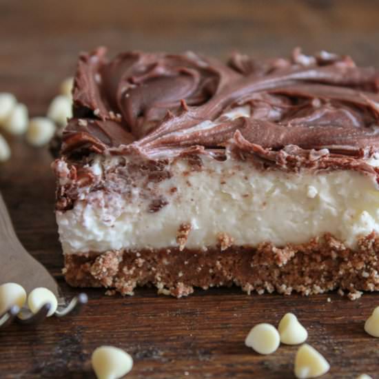 Nutella Cookie Crust Cheesecake