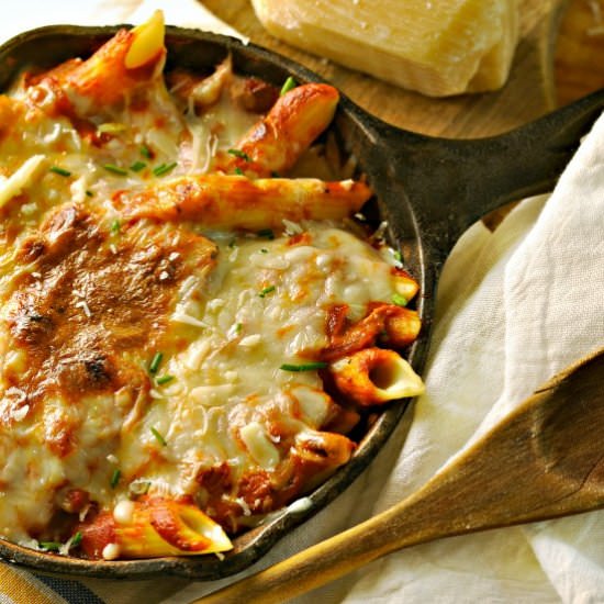 10 minute homemade creamy pasta