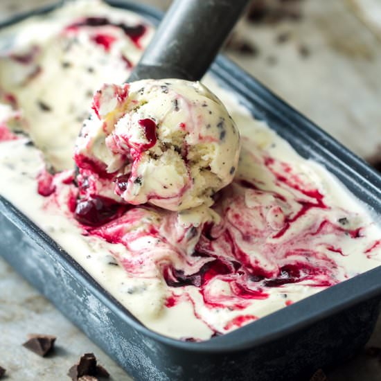 Cherry Chocolate Ice Cream