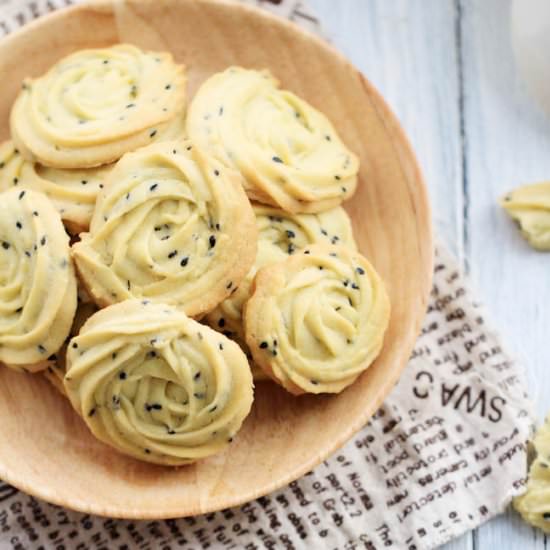 Black Sesame Butter cookie