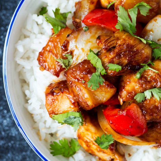 Hawaiian Sticky Chicken