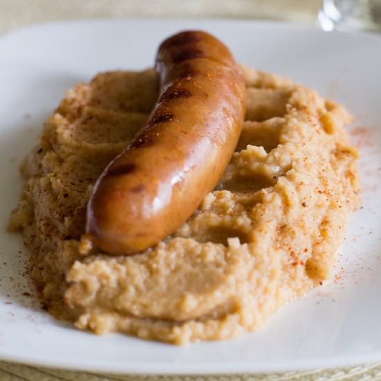 Mashed White Beans