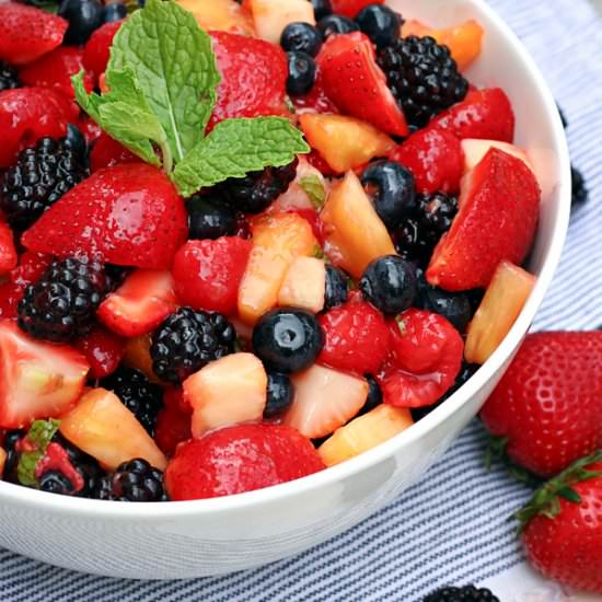 Lemon Berry Fruit Salad