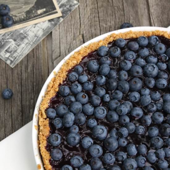 Cheesecake with Blueberries