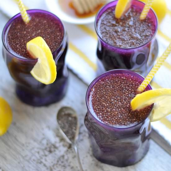 Iced Tea Chia Fresca