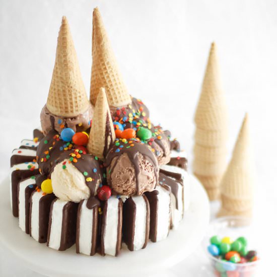Easy Ice Cream Sandwiches Cake