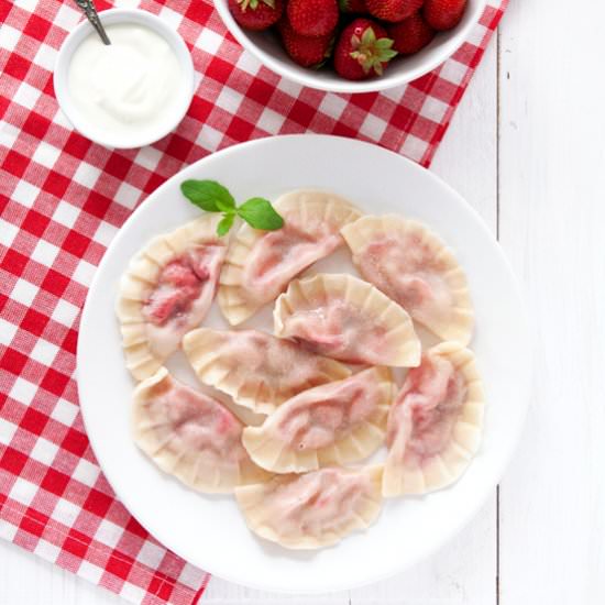 Strawberry Dumplings