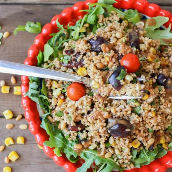 Summer Steel Cut Oat Salad