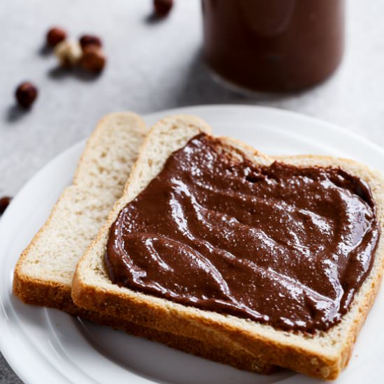 Refined Sugar-Free Nutella Spread
