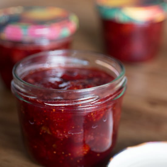 Strawberry Basil Jam