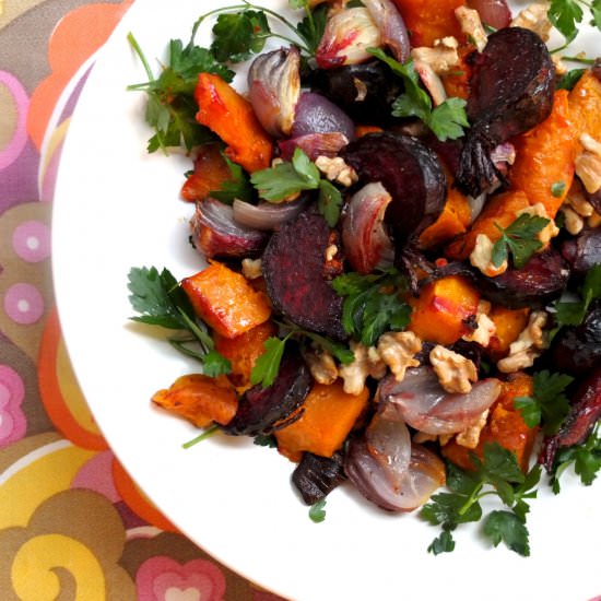 Butternut Squash & Beetroot Salad