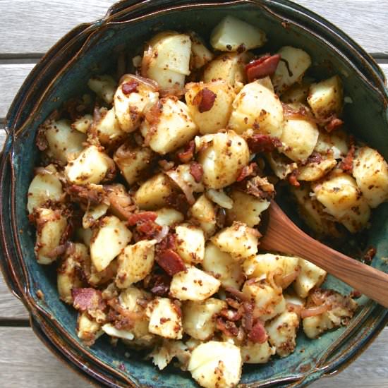 Bacon & Shallot Potato Salad