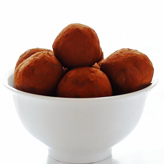 Healthy Chocolate Truffles