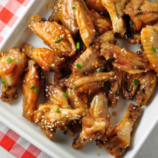 Honey-Lime Garlic Wings