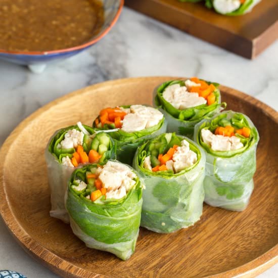 Chicken Spring Rolls