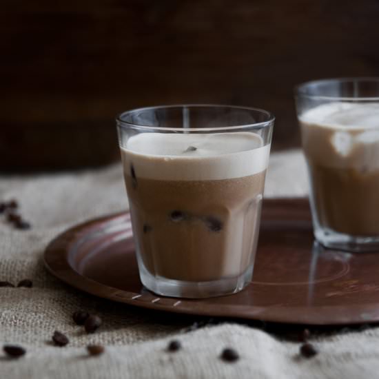 Simple Vegan Iced-Coffee
