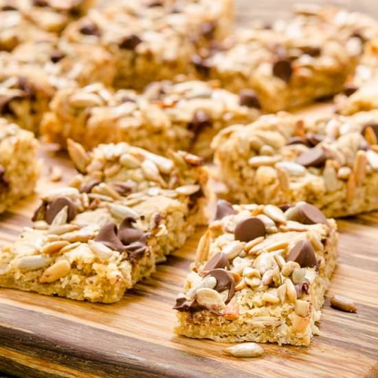 Sunflower Seed Oatmeal Bars