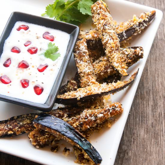 Baked Eggplant Fries