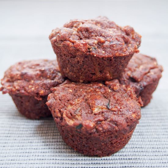 Chocolate Zucchini Muffins