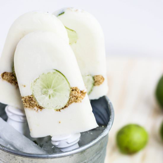 Key Lime Pie Ice Pops