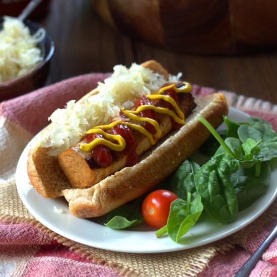 Marinated Tofu Franks