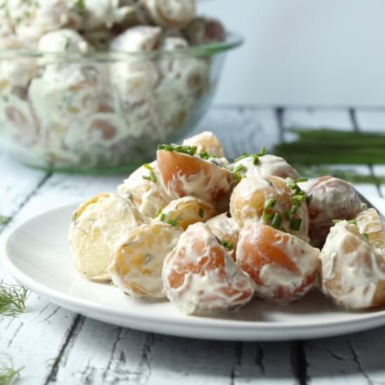 Buttermilk Ranch Potato Salad