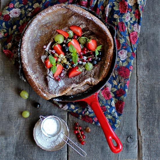 Dutch baby pancake