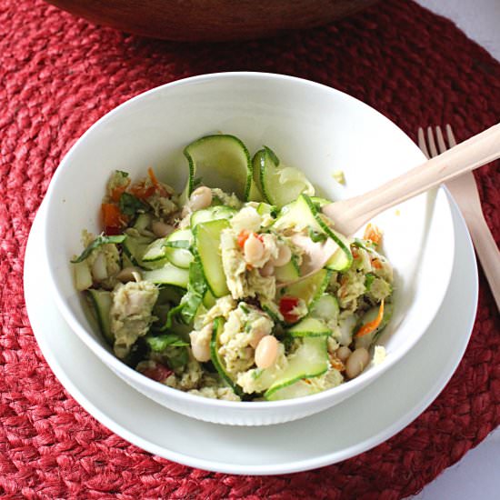 Healthy Tuna Noodle Salad