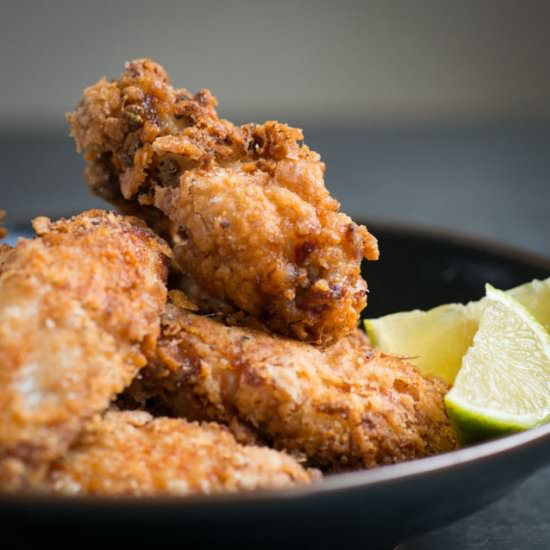 Crispy Sichuan Chicken Wings