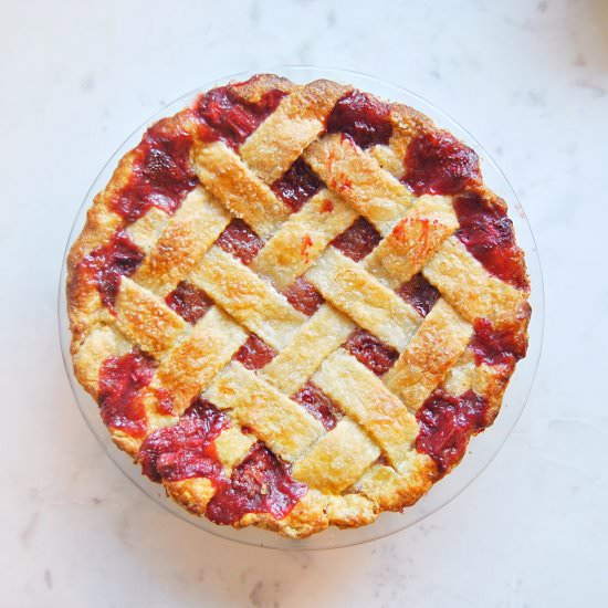 Strawberry Rhubarb Pie