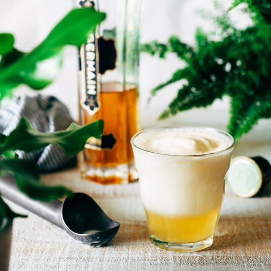St. Germain Ice Cream Float