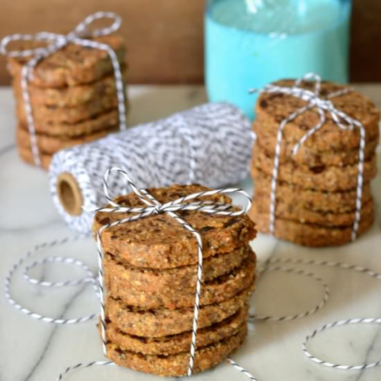Chocolate Cherry Almond Shortbread