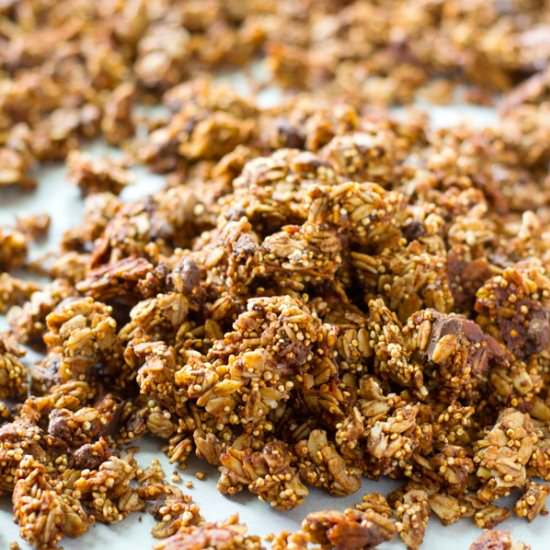 Chocolate Quinoa Granola