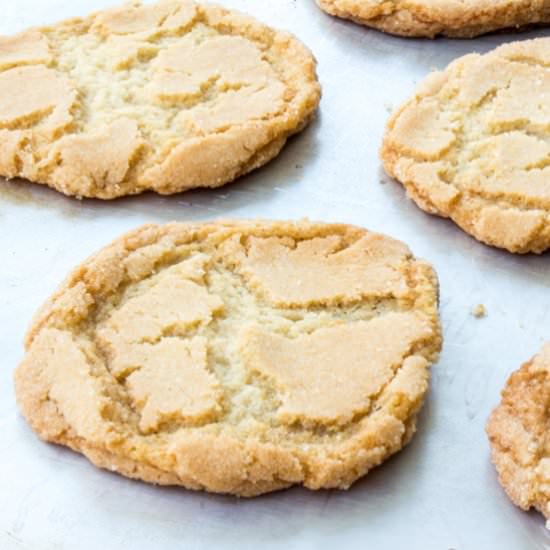 Cracked Sugar Cookies