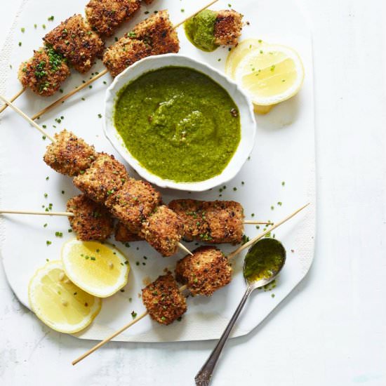 Sriracha Chicken Kebabs