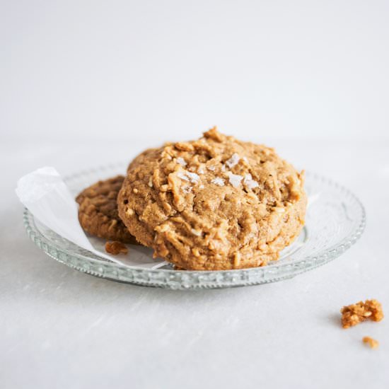 Peanut Butter Cinnamon Cookies