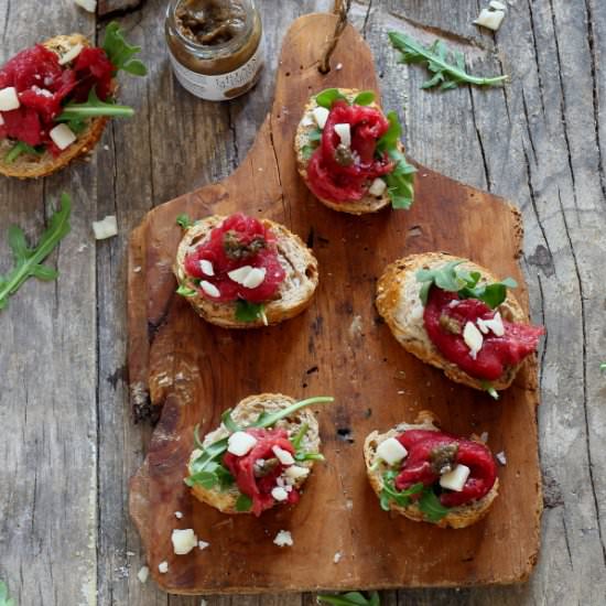 Beef carpaccio tartufata